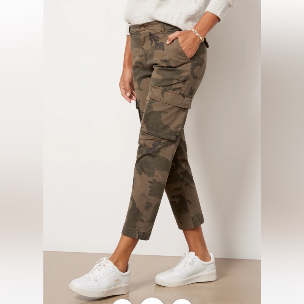 Sanctuary Camouflage Cropped Pants